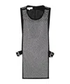 Rabanne Apron Stud-embellished Wool Top