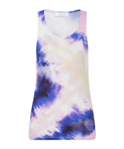 RABANNE PACO RABANNE	TIE-DYE TANK TOP