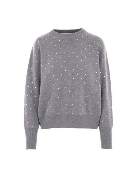 Rabanne Crew-neck Wool Sweater
