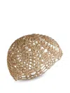 Rabanne Raffia Cap