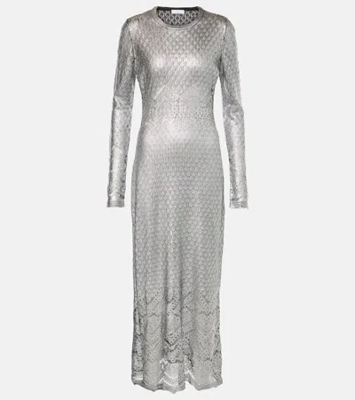 RABANNE CROCHET MAXI DRESS