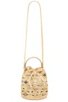 Rabanne Crochet Two Way Bucket Bag