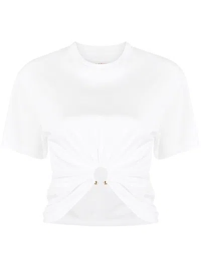 RABANNE RABANNE CROPPED T-SHIRT