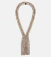 Rabanne Crystal-embellished Necklace In Gold
