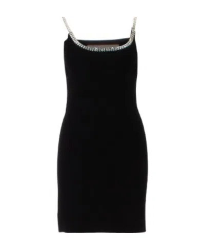 Rabanne Crystal-embellished Sleeveless Minidress In Black