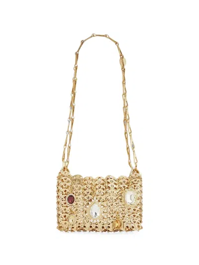 Rabanne Crystal-embellished Chainmail Tote Bag In Yellow