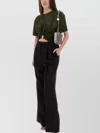 Rabanne Cut-out Knot Detail Round Neck Top
