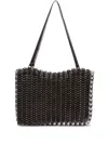 Rabanne Dark Brown Chain-link Tote Bag