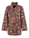 Rabanne Outerwear Denim Leger Regen Blanc In Nude & Neutrals