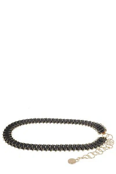 RABANNE RABANNE DISCO-INSPIRED GOLD BELT