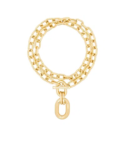 RABANNE DOUBLE-WRAP CHAIN NECKLACE