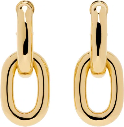 RABANNE DOUBLE XL LINK EARRINGS