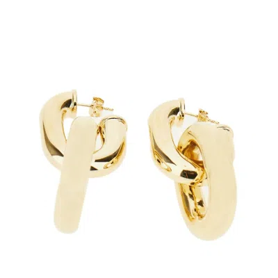 Rabanne Double Xl Link Earrings In Gold