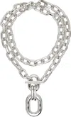 Rabanne Double Xl Link Pendant Necklace
