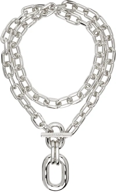 Rabanne Double Xl Link Pendant Necklace