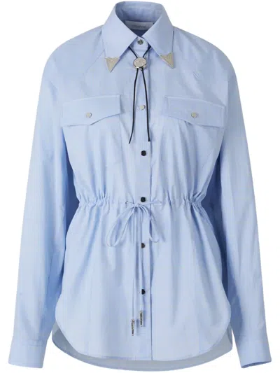 RABANNE DRAWSTRING-WAIST SHIRT