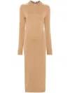 Rabanne Chain-embellished Dress In P Camel