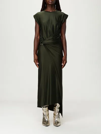 RABANNE DRESS RABANNE WOMAN COLOR KAKI,H32795030