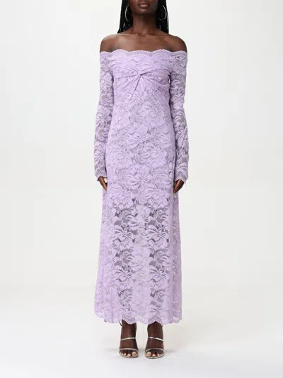 RABANNE DRESS RABANNE WOMAN COLOR LAVANDER,G59429505