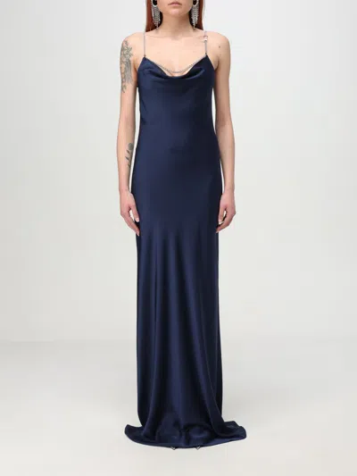 RABANNE DRESS RABANNE WOMAN COLOR NAVY,G73289045