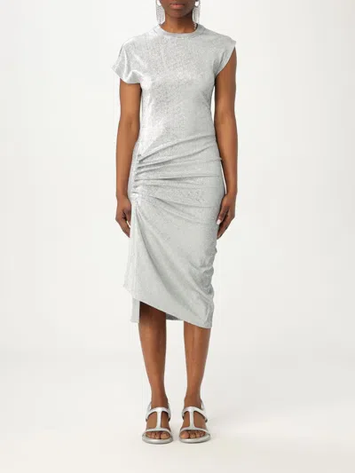 Rabanne Dress  Woman In Silver