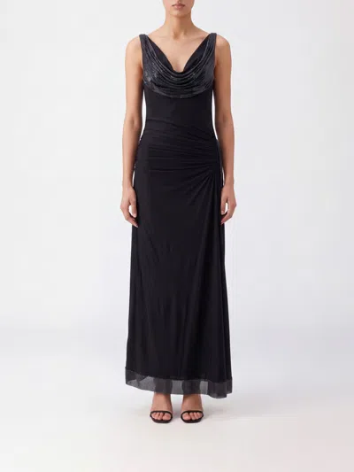 Rabanne Dress Woman Color Black