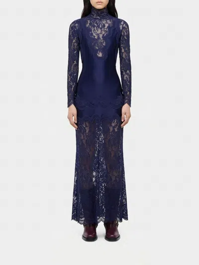 Rabanne Dress Woman Color Blue