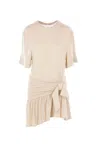 Rabanne Mini Dress With Playful Bow Detail