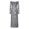 Rabanne Dresses In Gray