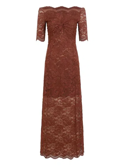 RABANNE RABANNE LONG LACE DRESS