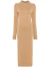 Rabanne Chain-embellished Dress In P Camel