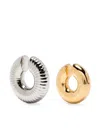 Rabanne Three Piece Ear Cuff Set In Multi