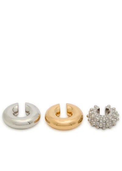 Rabanne Ear Cuff In Silver