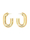 Rabanne Earring Xl Link In Gold