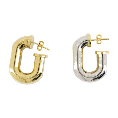Rabanne Earrings In Silver