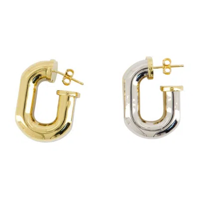 Rabanne Earrings In Silver