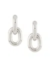 Rabanne Earrings With Silver-tone Metal Hardware In Silver