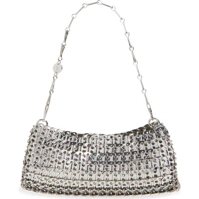 Rabanne East/west Chain Mail Bag In Neutral