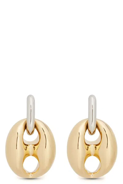 Rabanne 'eight Chunky' Earrings In Gold