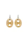 Rabanne Eight Chunky Earrings In Yellow