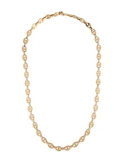 Pre-owned Rabanne Eight Nano Chain Necklace, 25.25" In Multicolor