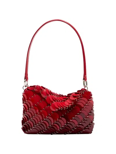 Rabanne Embellished Detail Bag In Red