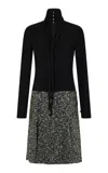 Rabanne Embellished Knee-length Dress In Black