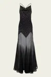 Rabanne Embellished Strap Dress In Black