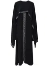 RABANNE EMBROIDERED LONG DRESS