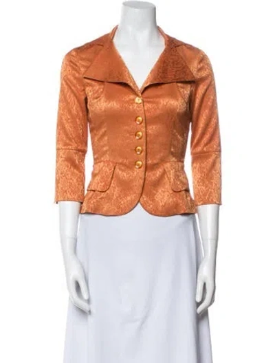 Pre-owned Rabanne Evening Jacket In Orange