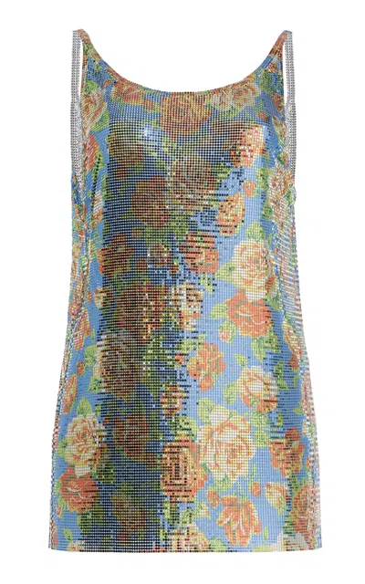 Rabanne Exclusive La Isla Mesh Tank Top In Multi