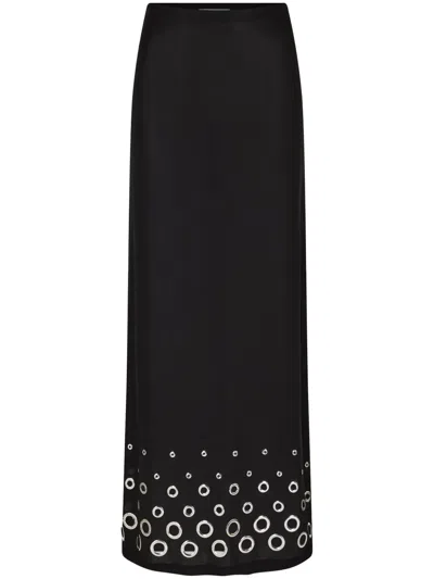 RABANNE JERSEY MAXI SKIRT