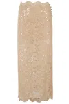Rabanne Lace Midi Skirt