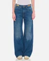 Rabanne Five Pockets Denim Pants In Blue